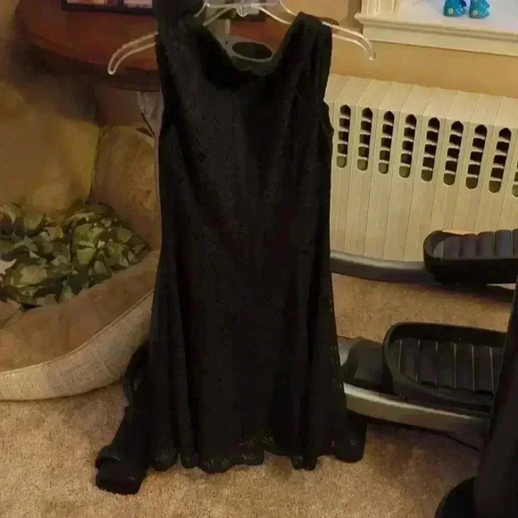 Calvin Klein cardigan size medium black and kiz Claiborne dress size 4 black. - Picture 2 of 6